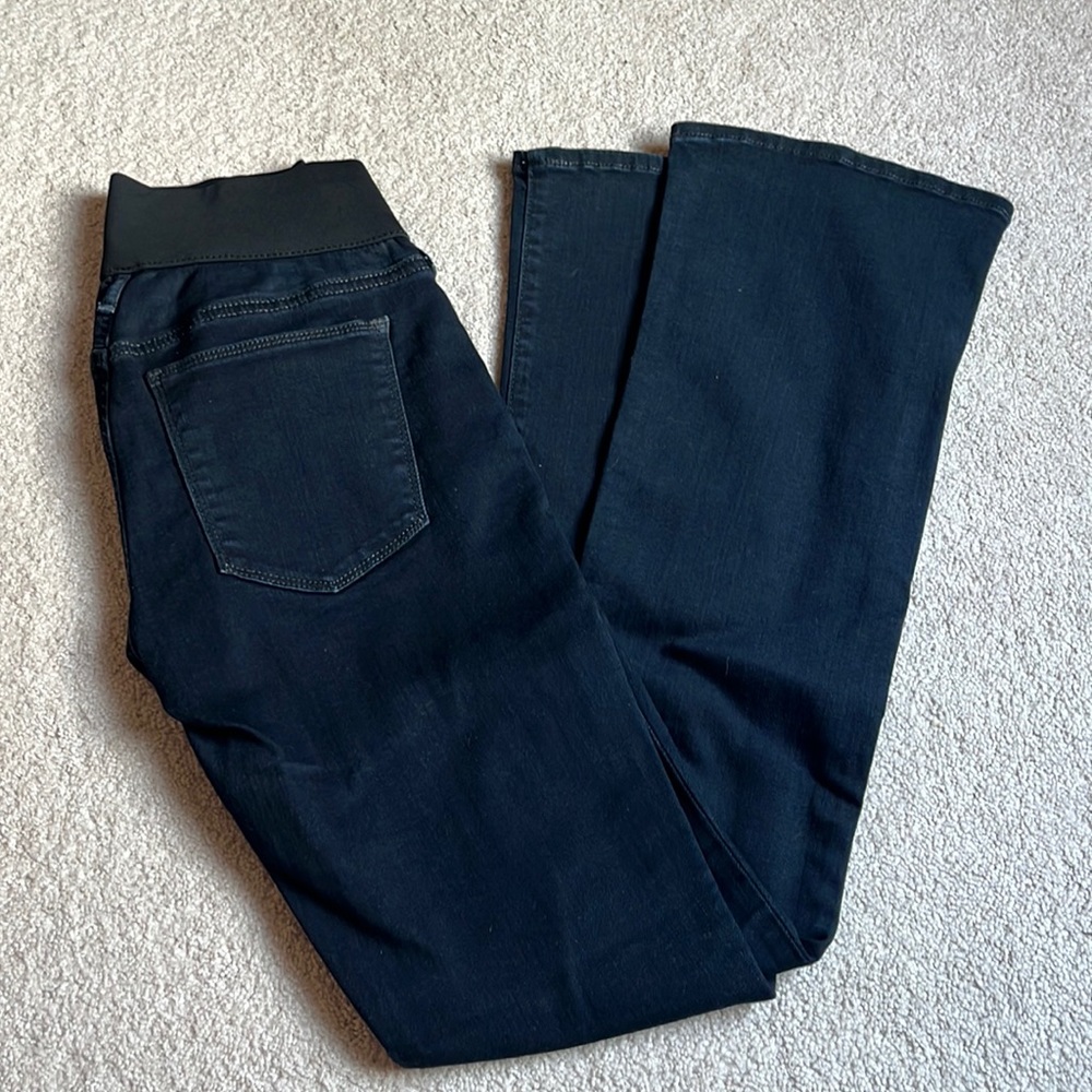 Gap Maternity baby boot jeans 25r